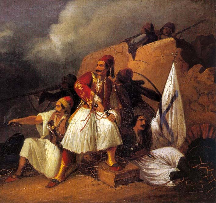 Theodoros Vryzakis, Tafereel uit de vrijheidsoorlog