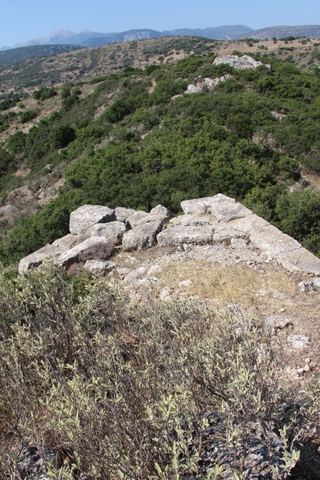 Teichi�, southwestern bastion - Photo: Mieke Prent, summer 2017