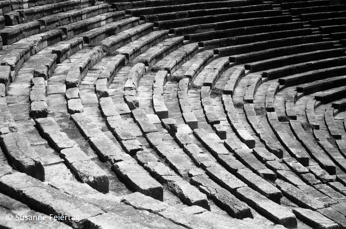 Het stadion van Messene - foto: Susanne Feiertag, augustus 2022