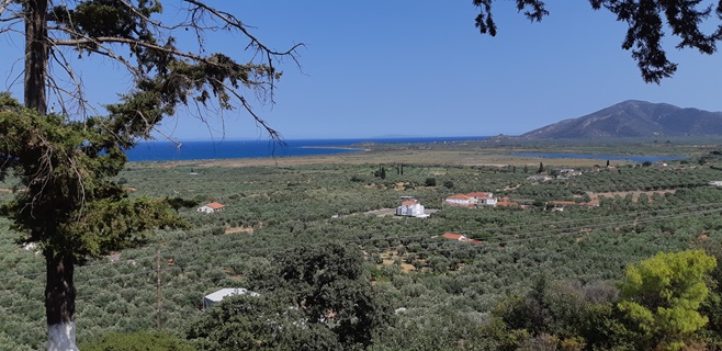 Kastr�ki Meligo�s, view to the south-east - Photo: Jaap-Jan Flinterman, summer 2024