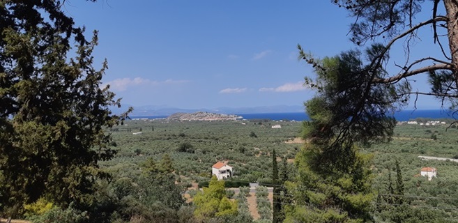Kastr�ki Meligo�s, view to the north-east - Photo: Jaap-Jan Flinterman, summer 2024