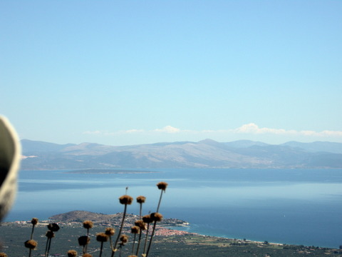 View from Ellinik� looking east - Photo Jaap-Jan Flinterman, summer 2010