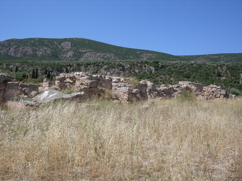 Villa of Herodes Atticus, 'Repr�santationsbasilika' - Photo: Jaap-Jan Flinterman, summer 2011