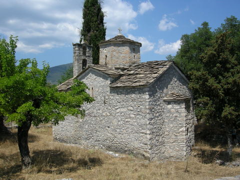 Church of Mon� Ay�on Taxiarch�n Mour�s - Photo: Jaap-Jan Flinterman, summer 2011