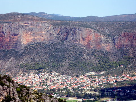 At the foot of the Tsakonian Rocks - Photo: Jaap-Jan Flinterman, summer 2013